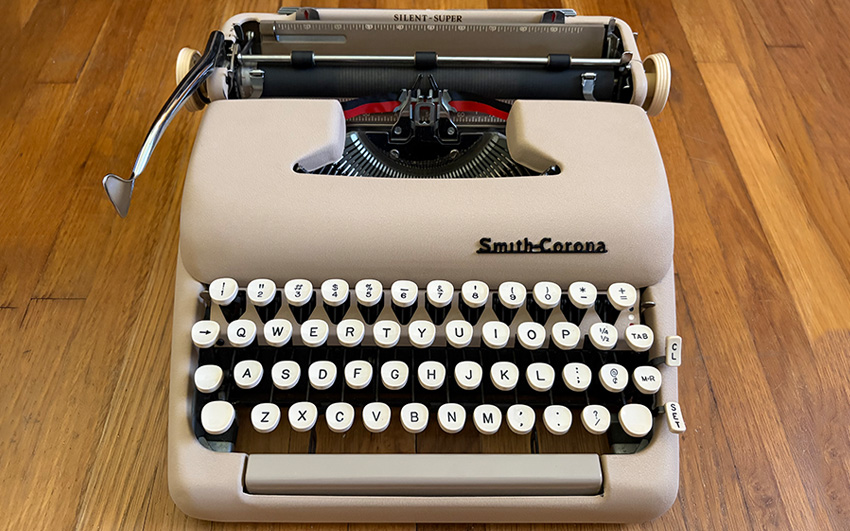 1956 Smith-Corona Silent Super typewriter