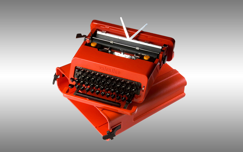 1970 Olivetti Valentine typewriter